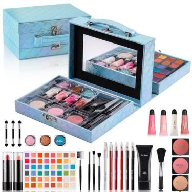 Imagem de Kit de maquiagem Hot Sugar Blue Diamond, conjunto tudo-em-um
