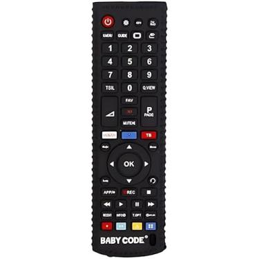 Imagem de Mordedor de Silicone para Bebê em Formato de Controle Remoto – Seguro, Divertido e Macio