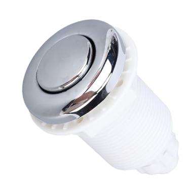 Imagem de POCREATION Botão de Ar do Spa Interruptor Pneumático Botão de Controle de Ar do Spa Interruptor Pneumático Com Ajuste Preciso de Fluxo de Água para Banheira de Hidromassagem