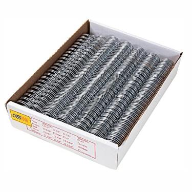 Imagem de Wire-o para Encadernação 2x1 A4 Prata 1 para 200 fls 50un