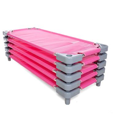 Imagem de Caminha infantil Empilhável Papibrink - Kit 5 Unidades Colorido