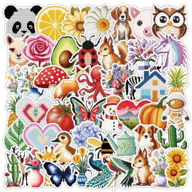 Imagem de Pacote de adesivos Cyberpunk Aesthetic 53 peças de arte retrô dos anos 80