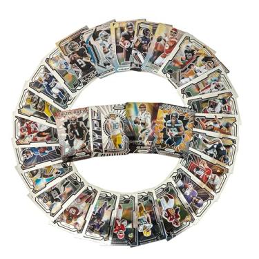Imagem de 50PCS Football Cards,Trading Card,NFL Cards, Including Rookies, Many Stars, & Hall-of-famers,NFL Super Bowl Pack of Trading Cards, Perfect for Gift Giving.