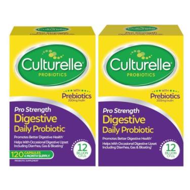 Imagem de Culturelle Pro Strength Probiótico Digestivo 120 Cápsulas