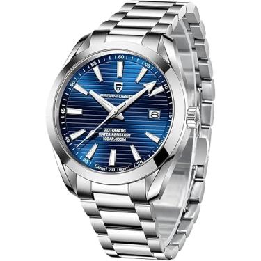 Imagem de SUZAKU Pagani Design Relógio masculino automático movimento japonês | Caixa de aço inoxidável de 40 mm | Vidro de safira | 100 m à prova d'água | Relógio esportivo masculino de luxo para negócios