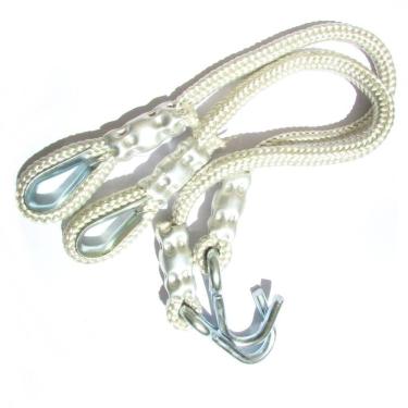 Imagem de Corda alongador extensor rede de dormir descanso branca