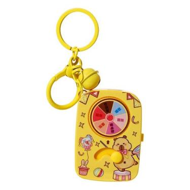 Imagem de Chaveiro Creative Pet, brinquedo giratório iluminado com tema de anima