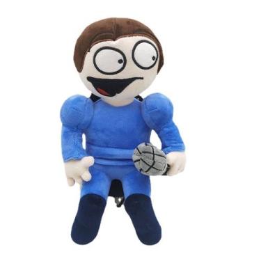 Imagem de Boneco de pelúcia Daves Bambiss Anime de 30 cm com enchimento de seda 