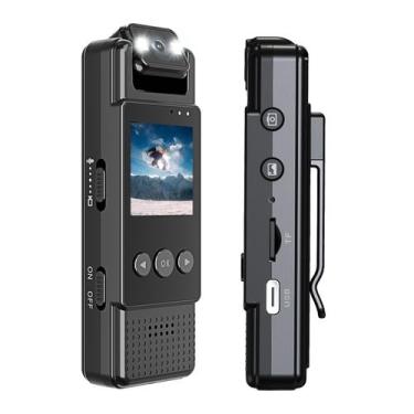 Imagem de Câmera portátil 1080P com lente giratória de 180 com WiFi L12 - yiweis