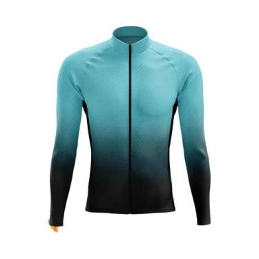Imagem de Camisa De Ciclismo Térmica De Inverno Para Homens, Manga Longa, Jaquet
