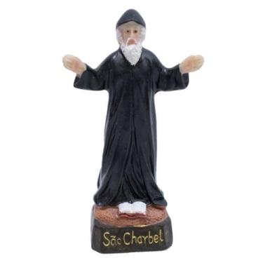 Imagem de São Charbel 8cm - Enfeite Resina - Taimes