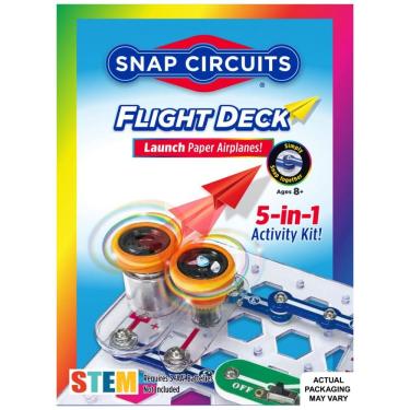 Imagem de Snap Circuits Flight Deck – Kit Educacional de Eletrônica e Física para Crianças a Part...
