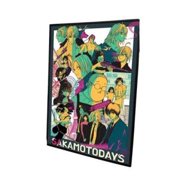 Imagem de Pôster De Anime Taro Sakamoto SAKAMOTO DAYS Em Tela Para Decoração De 