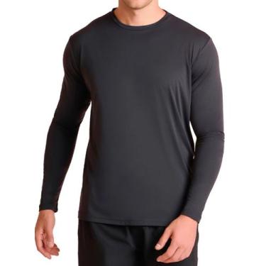 Imagem de Camiseta Manga Longa Lupo Sport 77031-002 Masculina Repelente UV 50+ P