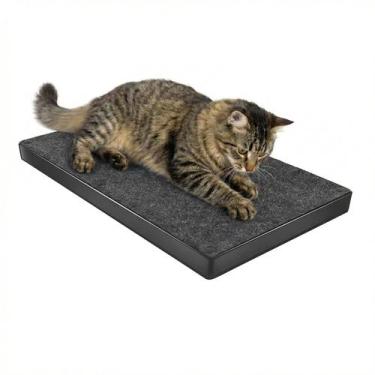 Imagem de Arranhador De Plástico Para Gatos Plano Antiestresse De Carpete Brinqu