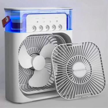 Imagem de Ventilador de Ar Portátil Umidificador TIPO C Usb - NoBrand