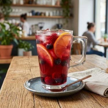 Imagem de Jogo 3 Canecas Vidro Vancouver Xícaras Transparentes Café Chá Leite Ca