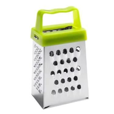 Imagem de Ralador Queijo Coco Chocolate Legumes Frutas Manual - Hilife, Verde