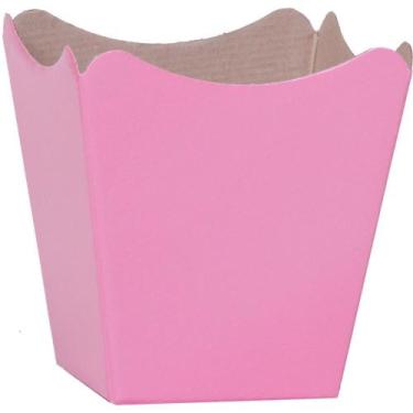 Imagem de Cachepot Paper Liso Pote 15 Gérbera 16X17X11CM PCT.C/10 - Xingo Embala