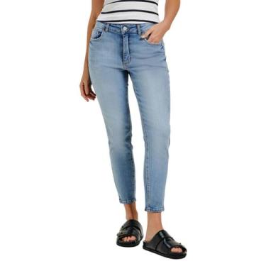 Imagem de Calça Feminina Hering Jeans Skinny - H9FK, 38, Azul