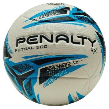 Imagem de Bola futebol penalty futsal rx 500 original, Único, Branco, Azul, Pret