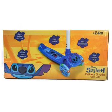 Imagem de Patinete c led 3d stitch terraco - Disney