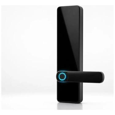 Imagem de Fechadura Digital Elgin de Embutir com Biometria Eletrônica