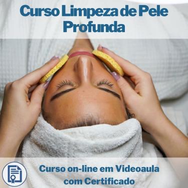 Imagem de Curso on-line em videoaula Limpeza de Pele Profunda com Certificado