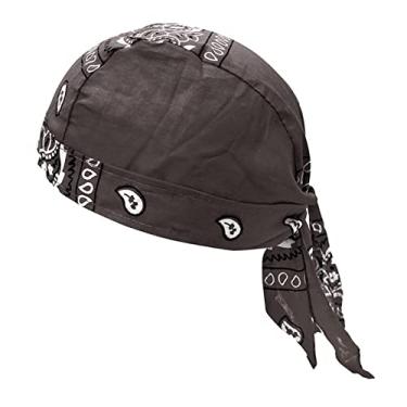 Imagem de DYNWAVE Chapéus Bandana Gorro, de Capacete para Rap Pesca, Castanho