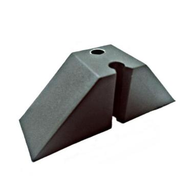 Imagem de Calço Para Telha Trapézio Médio Tr 40 Preto - 100 Peças