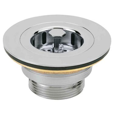 Imagem de Válvula De Escoamento Para Pia De Cozinha 3 1/2 Deca