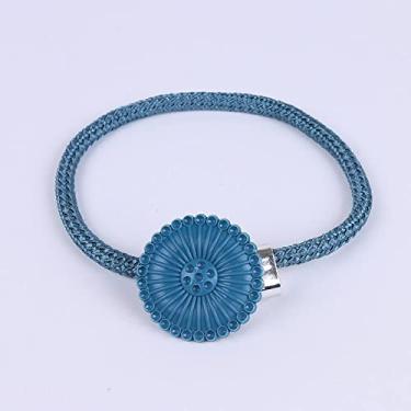 Imagem de Cinta acessórios de cortina de corda amarrada fivela de cortina prendedores de cortina, T11,4 pcs