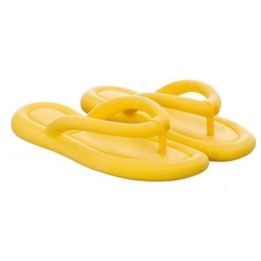 Imagem de Chinelo Nuvem Feminino Amarelo Flip Flop Nuvem Confortável - Myg Store