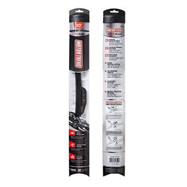 Imagem de Motor Trend WP320320 20" x 2 (pacote com 2 para para-brisa frontal) FlexBlade Premium Beam Wiper Blade – 50% de vida mais longa, borracha natural de , corte de precisão de 45 graus (20 polegadas)