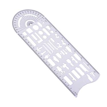 Imagem de #N/a Modelo de Desenho de Símbolos de Acidentes de Trânsito de Régua de Desenho Geométrico