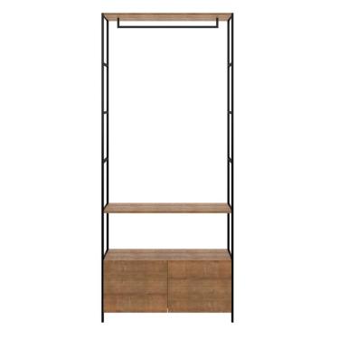 Imagem de Guarda-Roupa Closet Modulado 2 Gavetas Steel Vermont