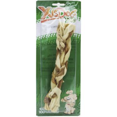 Imagem de Osso XisDog Bio Trança Grande - 1 Unidade