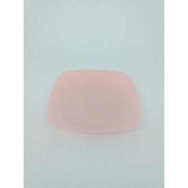 Imagem de Prato de sobremesa  festa acrilico descartavel 15cm- 50unid - Deluma, 