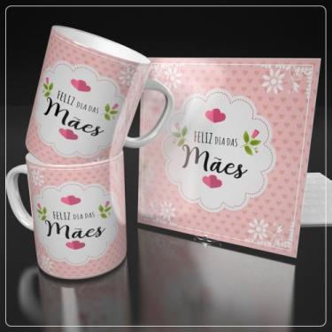 Imagem de Kit azulejo e caneca dia das mães 02 - Eliane/LiveSUb