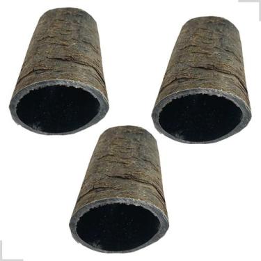 Imagem de Kit 3 Mordedor Natural Resistente Caes Chifre Bovino Boi Brinquedo  Ca