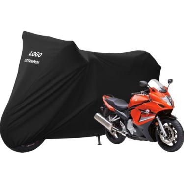 Imagem de Capa Cobrir Moto Suzuki GSX 650F De Tecido Lycra - Mz, Preta