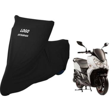 Imagem de Capa Para Proteger Moto DafraCruisym 150 Sob Medida - Mz, Preta