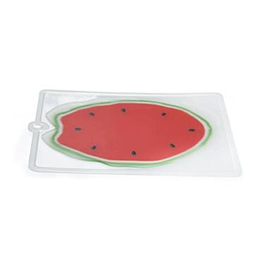 Imagem de Charles Viancin - Tábua de corte de silicone flexível melancia - não embota suas facas - livre de BPA, sem plástico, silicone de grau alimentício - lavável na lava-louças - médio 8 x 11" / 25 x 28 cm