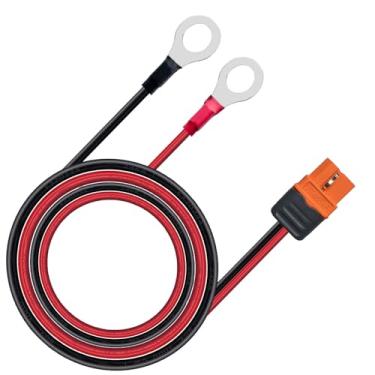 Imagem de ZkeeShop XT60i para cabo terminal de anel O, mais de 8A, cabo de extensão 12AWG XT60i fêmea para conector de anel O XT60i-f para bateria Lipo (12AWG-(10FT))