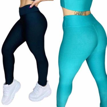 Imagem de 2 LEG SUPLEX LISA zero transparência - oem, Preto, Jade, G 40-42