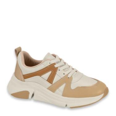 Imagem de Tênis Feminino Modare Plataforma Casual Confortável 7401.102, Branco o