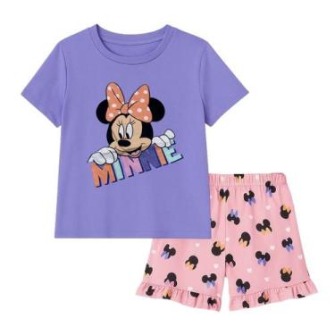 Imagem de Pijama Personagens da Disney e Marvel Infantil, Minnie, 8