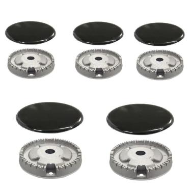 Imagem de Kit Queimador+Espalhador Para Cooktop Electrolux Gc70v - 5Q