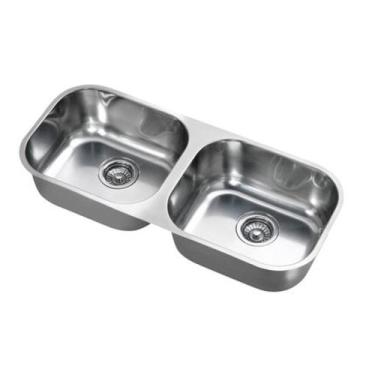 Imagem de Cuba Dupla de Embutir 83,5x34,5x18 Inox Alto Brilho Spice Docol