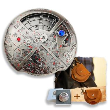 Imagem de UD Unique Dice 7-in-1 Roulette Dice DND Dice Dungeons and Dragons Metal Role Playing Dice with Gift Box for Shadowrun, Pathfinder, Savage World, Warhammer and RPG Dice